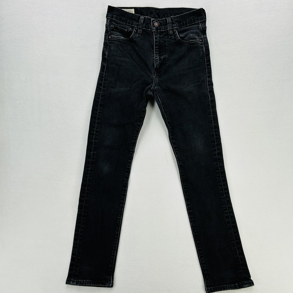 Levi's 510 Jeans Womens 30x30 Black Skinny Fit Stretch Denim Charcoal Wash